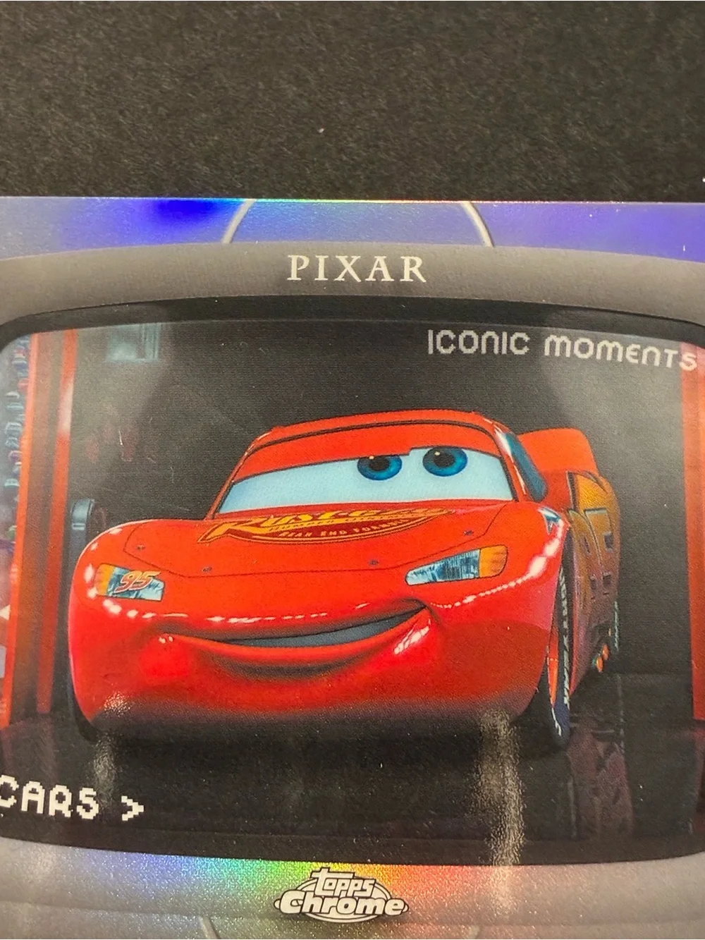 2026 Disney Topps Chrome IM-13 Speed I Am Speed Lightning McQueen Iconic Moments